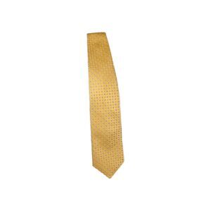 Jones New York 100% Silk Tie Yellow Gold/Blue Geometric  Men Tie USA 57 x 3.75
